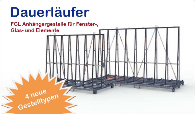truck and trailer rack -  FGL Anhängertransportgestell   www.lager-und-transporttechnik.info