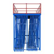 FGL glass storage drawers , glass compact storage systems - FGL V6000-E70-14 - FGL Schubfachlager Modul für ganze Bandmaße mit Lagerbühne - www.lager-und-transporttechnik.info