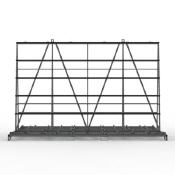 FGL glass and window transport rack for Trailer and Trucks, FGL AE418-245-11-NQ5 - FGL Glas- und Fenster Anhngertransportgestell - www.lager-und-transporttechnik.info