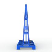 FGL glass transport rack - FGL-A-208-206-G4 - FGL Glastransportgestell , Glasbock - A-Bock - www.lager-und-transporttechnik.info