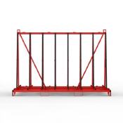 FGL glass and window transport rack - FGL-A-2511-158-G4 - FGL Glas-Fenstertransportgestell , Glasbock - Fensterbock - A-Bock - www.lager-und-transporttechnik.info