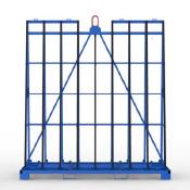 FGL glass, window and elements transport rack - FGL-A-271-259- N - FGLglas,  Fenster- und Elemente-transportgestell  - Fensterbock - A-Bock - www.lager-und-transporttechnik.info