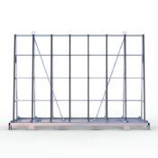 FGL glass transport rack - FGL-A-3512-238-G4 - FGL Glastransportgestell , Glasbock - A-Bock - www.lager-und-transporttechnik.info