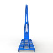 FGL  DFL  (split tapes) glass transport rack - FGL-A-408-211 G6 - FGL Glastransportgestell , Glasbock - A-Bock - www.lager-und-transporttechnik.info