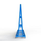 FGL  DFL and Jumbo glass transport rack - FGL-A-458-269 G6 - FGL Glastransportgestell , Jumbo Glasgestell für geteilte Bandmaße, Glasbock - A-Bock - www.lager-und-transporttechnik.info