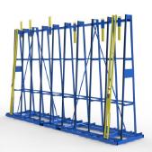 FGL Heavy duty  and Jumbo glass transport rack - FGL-A-5000-G6 - FGL Glastransportgestell , Jumbo Glasgestell für ganze Bandmaße, Glasbock - A-Bock - www.lager-und-transporttechnik.info