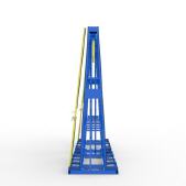 FGL Heavy duty  and Jumbo glass transport rack - FGL-A-5000-G6 - FGL Glastransportgestell , Jumbo Glasgestell für ganze Bandmaße, Glasbock - A-Bock - www.lager-und-transporttechnik.info