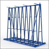 FGL window and elements Trailer- transport rack - FGL-AH-3012-279 F6 - FGL Fenster- und Elemente-Transportgestell für Anhänger  - Fensterbock - A-Bock - www.lager-und-transporttechnik.info