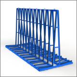 FGL glass window and elements Trailer- transport rack - FGL-AH-312-1610 - FGL Glas, Fenster- und Elemente-Transportgestell für Anhänger  - Glas-Bock - Fensterbock - A-Bock- Anhängergestell - www.lager-und-transporttechnik.info