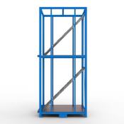 FGL window storage , double storage and transportbox for windows , FGL FBK-128-8-2, FGL Lager- und Transportgestell fr Fenster-Elemente - www.lager-und-transporttechnik.info