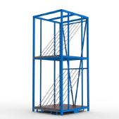 FGL window storage , double storage and transportbox for windows , FGL FBK-128-8-2, FGL Lager- und Transportgestell fr Fenster-Elemente - www.lager-und-transporttechnik.info