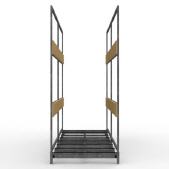 FGL heavy duty transportframe for facade elements, FGL FTB-150-3 , FGLSchwerlast-Transportrahmen fr Fenster- und Fassadenelemente, www.lager-und-transporttechnik.info