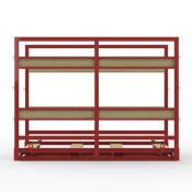 FGL heavy duty transportframe for facade elements, FGL FTB-6000 , FGLSchwerlast-Transportrahmen für Fenster- und Fassadenelemente, www.lager-und-transporttechnik.info