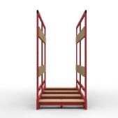 FGL heavy duty transportframe for facade elements, FGL FTB-6000 , FGLSchwerlast-Transportrahmen für Fenster- und Fassadenelemente, www.lager-und-transporttechnik.info