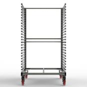 FGL carriar spar trolley one-sided, FGL-FWA-121-26-PA , FGL Fcher- und Etagenwagen, Tragarmwagen , www.lager-und-transporttechnik.info