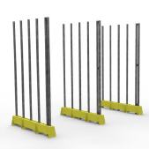 FGL slab rack - FGL heavy duty  bundle an universal rack for glass, panels, elemente and metall sheets , FGL-KI-5003-EC , FGL Glas- und Kistenigel als Universal-Lagersystem - www.lager-und-transporttechnik.info