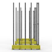 FGL slab rack - FGL heavy duty  bundle an universal rack for glass, panels, elemente and metall sheets , FGL-KI-5003-EC , FGL Glas- und Kistenigel als Universal-Lagersystem - www.lager-und-transporttechnik.info