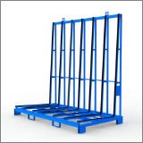 FGL-L-2212-197-N FGL glass and window and elements transport rack- bastidor de transporte parra vidrio, ventanas y puertas, Chariot de transport sur des fenêtres y du verre,  FGL Transportgestell für Glas,  Fenster und Türen , www.lager-und-transporttechnik.info