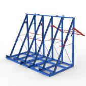 FGL-LS-422-306-SK, FGL heavy duty glas and elements transport rack for trailer and trucks, FGL bastidor transporte pesado para vidrio y ventanas, FGL LKW Aufbauten, Sonder- und Transportgestelle fr Fassaden, Platte- und Schwerlastnelemente, www.lager-und-transporttechnik.info