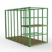 FGL-PLM-150 - FGL vertical shelving racks, FGL stockage pour de PVC et panneaux de bois, estantería de tableros para tableros y planchas plásticas , almacenamiento de ventanas, FGL Fächerregal zur Lagung von Platten und Fensterelementen- www.lager-und-transporttechnik.info