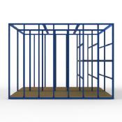 FGL-PLM-150 - FGL vertical shelving racks, FGL stockage pour de PVC et panneaux de bois, estantera de tableros para tableros y planchas plsticas , almacenamiento de ventanas, FGL Fcherregal zur Lagung von Platten und Fensterelementen- www.lager-und-transporttechnik.info