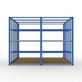 FGL-PLM-150 - FGL vertical shelving racks, FGL stockage pour de PVC et panneaux de bois, estantera de tableros para tableros y planchas plsticas , almacenamiento de ventanas, FGL Fcherregal zur Lagung von Platten und Fensterelementen- www.lager-und-transporttechnik.info