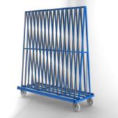 FGL-RTT-228 , FGL Chariot pour cadre et fenêtre, Carro para transporte y almacenamiento de los marcos y ventanas, FGL transport trolley for frames and  windows,  FGL Rahmenwagen für Türen und Fenster, www.lager-und-transporttechnick.info