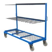 FGL-RW157-21 N, Chariot pour le transport et le stockage de profilés verticaux, Carro para transporte y almacenamiento de los perfiles verticales , FGL Fächerwagen für Rahmenprofile, Rahmenwagen, www.lager-und-transporttechnik.info