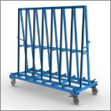 FGL- RWA-208-168-N, Chariot á verre, chariots porte-vitres ou porte-verres et anneaux en PVC y bois  pour le transport sécurise de vitres, FGL carro de vidrio y ventanas o placas, FGL Glass and window trolley - glass transport cart, shipping cart,  FGL Rollwagen - Transportwagen für Glas , Febster und Plattenwaren, Glastransportwagen, Fenstertransportwagen , Plattenwagen, www.lager-und-transporttechnik.info