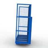 FGL BG-188-N , FGL waste glass transportbox - FGL bastidor para los residuos de vidrio -  cadre pour les dchets de verre - FGL Bruchglas Container - www.lager-und-transporttechnik.info