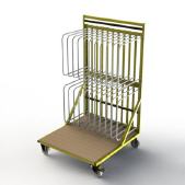 FGL-TW-10-N , FGL transportwagen für Türen und Fensterelemente , FGL trolley for Doors and windows , FGLchariot pour des portes - FGL  carro de almacenamiento para puertas, www.lager-und-transporttechnik.info