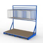 FGL-TWL-20-N , FGL Lagergestell für Türen und Fensterelemente , FGL storage rack for Doors , FGL chevalet de stockage pour des portes - FGL estante de almacenamiento para puertas, www.lager-und-transporttechnik.info