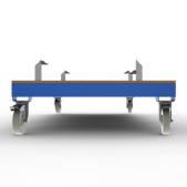 FGL-UW-2512-H, FGL undercarriage for glass and window transport rack, FGL chariot supérieur pour les Chevalet de stockage, tren de aterrizaje para los estanteria de transporte y almacenamiento,FGL  dollie, FGL Unterwagen für Glastransportgestelle und Fenstertransportgestelle, www.lager-und-Transporttechnik.info