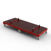 FGL-UW-2512-H, FGL undercarriage for glass and window transport rack, FGL chariot supérieur pour les Chevalet de stockage, tren de aterrizaje para los estanteria de transporte y almacenamiento,FGL  dollie, FGL Unterwagen für Glastransportgestelle und Fenstertransportgestelle, www.lager-und-Transporttechnik.info