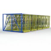 FGL-V-5000 CKE , FGL glass compact storage system, FGL glass storage system, FGL Module compact de stockage et classification pour de verre, FGL Módulo compacto de almacenamieto y clasicación para el vidrio,  clasificador de vidiro compact, FGL Schubfachlager , Kompaktlager für Glas, Kisten und Caps, Glaslagersystem, www.lager-und-transporttechnik.info