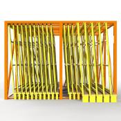 FGL-V-5000 e210 , FGL glass compact storage system, FGL glass storage system, FGL Module compact de stockage et classification pour de verre, FGL Módulo compacto de almacenamieto y clasicación para el vidrio,  clasificador de vidiro compact, FGL Schubfachlager , Kompaktlager für Glas, Kisten und Caps, Glaslagersystem, www.lager-und-transporttechnik.info