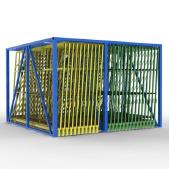 FGL-V-5000 e25 , FGL glass compact storage system, FGL glass storage system, FGL Module compact de stockage et classification pour de verre, FGL Módulo compacto de almacenamieto y clasicación para el vidrio,  clasificador de vidiro compact, FGL Schubfachlager , Kompaktlager für Glas, Kisten und Caps, Glaslagersystem, www.lager-und-transporttechnik.info