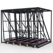 FGL-V3000 e500, FGL glass compact storage system, FGL glass storage system, FGL Module compact de stockage et classification pour de verre, FGL Módulo compacto de almacenamieto y clasicación para el vidrio,  clasificador de vidiro compact, FGL Schubfachlager , Kompaktlager für Glas, Kisten und Caps, Glaslagersystem, www.lager-und-transporttechnik.info