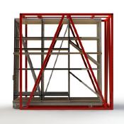 FGL-VM 80-7, FGL glass compact storage system, FGL glass storage system, FGL Module compact de stockage et classification pour de verre, FGL Módulo compacto de almacenamieto y clasicación para el vidrio,  clasificador de vidiro compact, FGL Schubfachlager , Kompaktlager für Glas, Kisten und Caps, Glaslagersystem, www.lager-und-transporttechnik.info