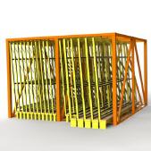 FGL-V5000-e215, FGL glass compact storage system, FGL glass storage system, FGL Module compact de stockage et classification pour de verre, FGL Módulo compacto de almacenamieto y clasicación para el vidrio,  clasificador de vidiro compact, FGL Schubfachlager , Kompaktlager für Glas, Kisten und Caps, Glaslagersystem, www.lager-und-transporttechnik.info