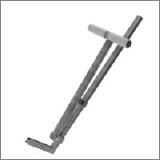 FGL glass clamp holder for transport trolleys - FGL Glaspanhalter für Roll-und Transportwagen - www.lager-und-transporttechnik.info