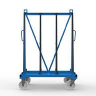 FGL Glass and window transport trolley - FGL transport trolley - FGL Glastransportwagen - Rollwagen FGL-RWA-128-144-N - www.lager-und-transporttechnik.info