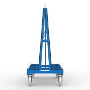 FGL Glass and window transport trolley - FGL transport trolley - FGL Glastransportwagen - Rollwagen FGL-RWA-128-144-N - www.lager-und-transporttechnik.info