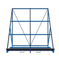 heavy duty transport rack for trailer and trucks -  FGL-LS-2422-303-N  - FGL LKW Aufbauten, Sonder- und Transportgestelle f�r Fassaden, Platten- und Schwerlastnelemente,  www.lager-und-transporttechnik.info