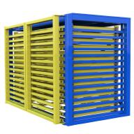 FGL Kopmpakt-Tafellager f�r Bleche - Schubfachlager f�r Kunststoff und Blechtafeln - FGL Compakt drawer storage for plastic and  metal sheets - www.lager-und-transporttechnik.info