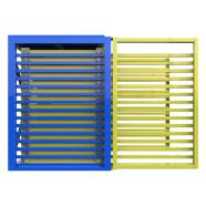 FGL Kopmpakt-Tafellager f�r Bleche - Schubfachlager f�r Kunststoff und Blechtafeln - FGL Compakt drawer storage for plastic and  metal sheets - www.lager-und-transporttechnik.info