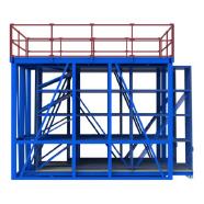 FGL glass storage drawers , glass compact storage systems - FGL V6000-E70-14 - FGL Schubfachlager Modul f�r ganze Bandma�e mit Lagerb�hne - www.lager-und-transporttechnik.info