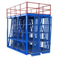 FGL glass storage drawers , glass compact storage systems - FGL V6000-E70-14 - FGL Schubfachlager Modul f�r ganze Bandma�e mit Lagerb�hne - www.lager-und-transporttechnik.info