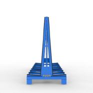 FGL glass and langoods transport rack - FGL-A-308-129-G4 - FGL Glas- u d Langgut-Transportgestell  - Langgut-bock - A-Bock - www.lager-und-transporttechnik.info