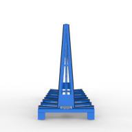 FGL glass and langoods transport rack - FGL-A-308-129-G4 - FGL Glas- u d Langgut-Transportgestell  - Langgut-bock - A-Bock - www.lager-und-transporttechnik.info